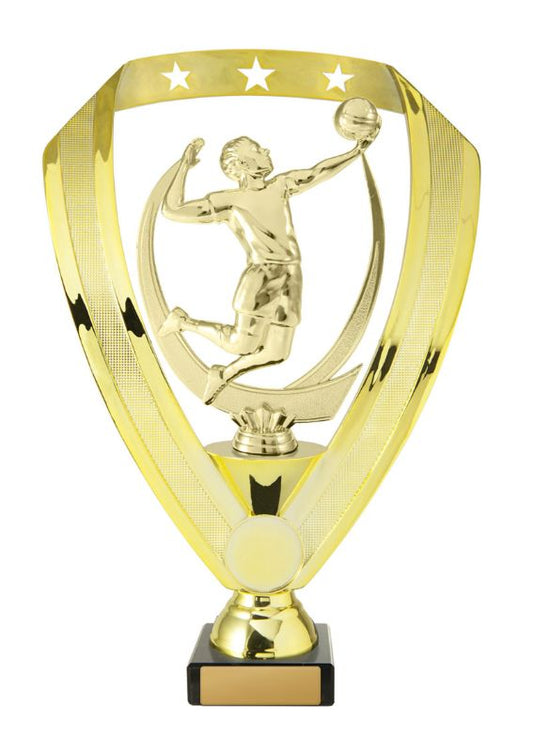 W22-11126 Backstand/Base/Volleyball M. 24cm