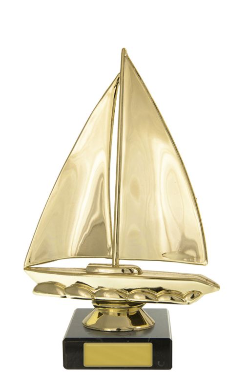 W22-11305 Sailboat on Base 15cm
