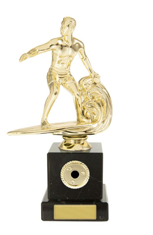 W22-11309 Surfer on Base 14.5cm