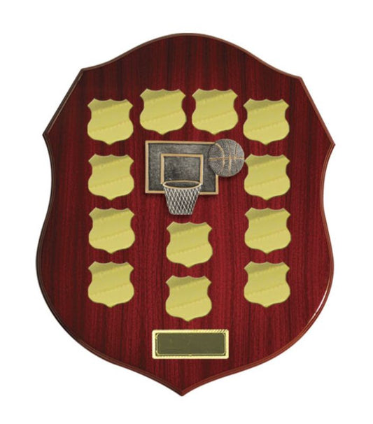W22-11404 Shield Plaque 34cm