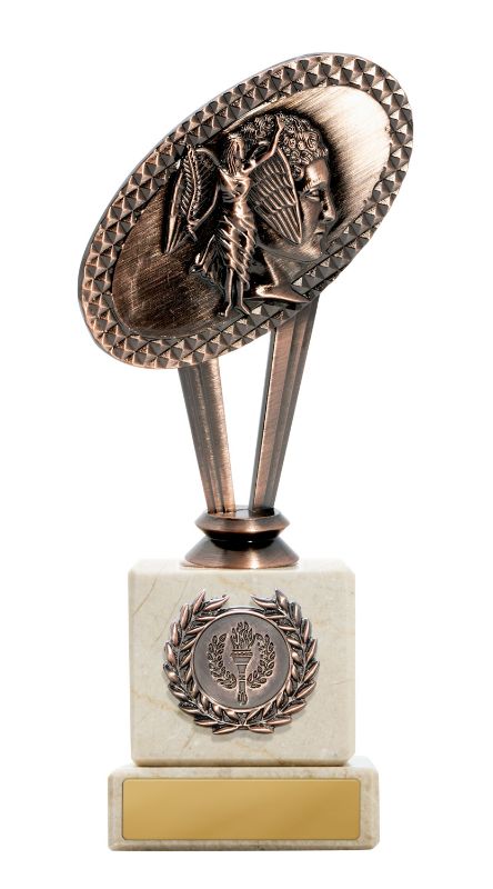 W22-6511 Metal Achievement Theme on Column 20cm