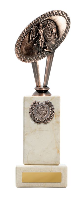 W22-6513 Metal Achievement Theme on Column 25cm