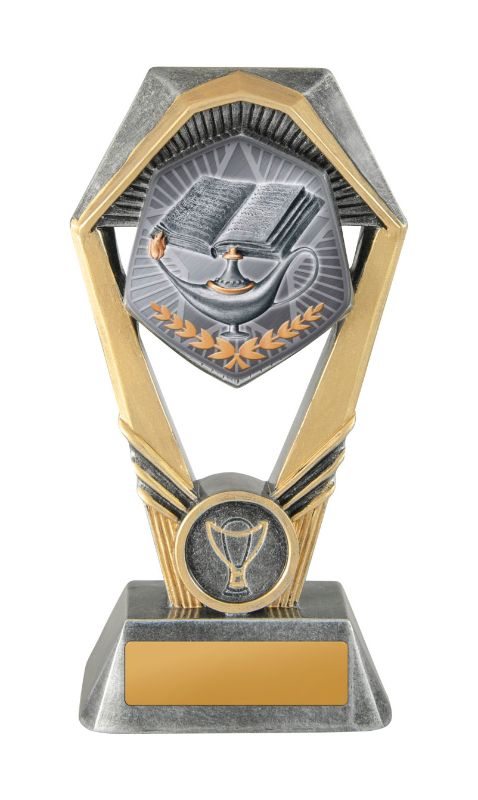 W22-6627 Hex Tower-Lamp of Knowledge 17cm