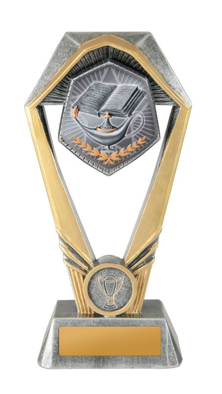 W22-6628 Hex Tower-Lamp of Knowledge 21cm
