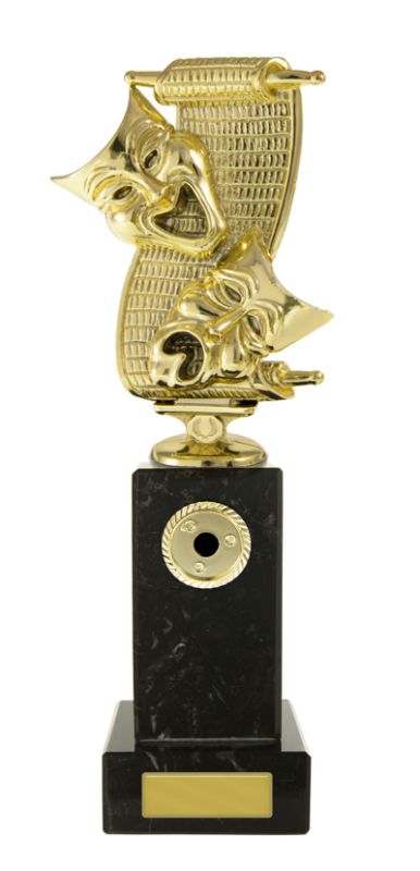 W22-6828 Drama Fig. on Column 26cm