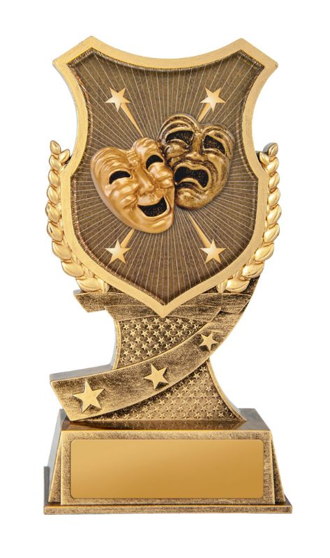 W22-6835 Shield Stand-Drama 17.5cm