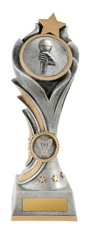 W22-6929 Flame Tower-Microphone 20cm
