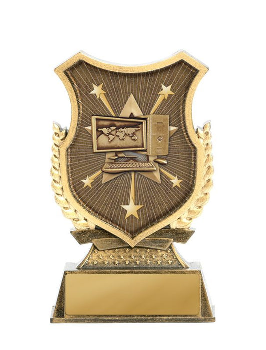 W22-7123 Shield Stand-Computers 15cm