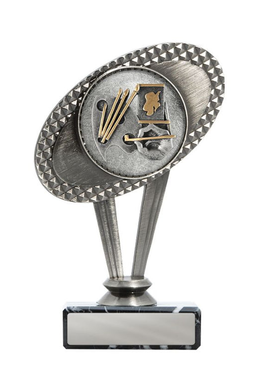 W22-7210 Metal Art Theme on Base 15cm