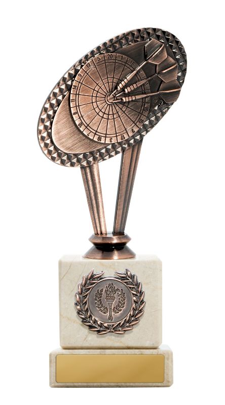 W22-8212 Metal Darts Theme on Column 20cm