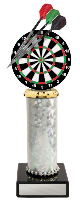 W22-8250 Acrylic Darts on Column 24.8cm
