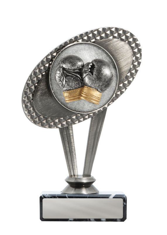 W22-8510 Metal Boxing Theme on Base 15cm