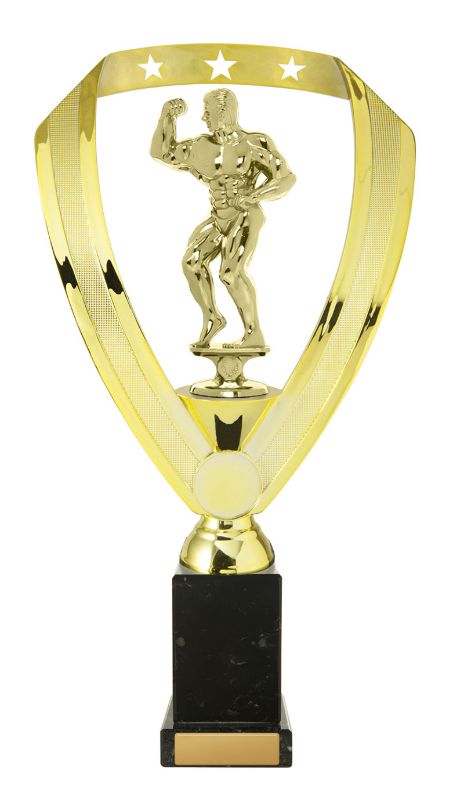 W22-8524 Body Builder M. on Column 29.5cm