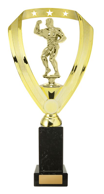 W22-8525 Body Builder M. on Column 32cm