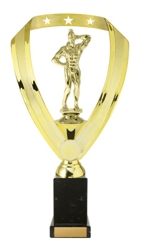 W22-8528 Body Builder F. on Column 29.5cm