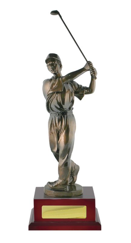 W22-9004 Golf Fig. Male on Base 25cm