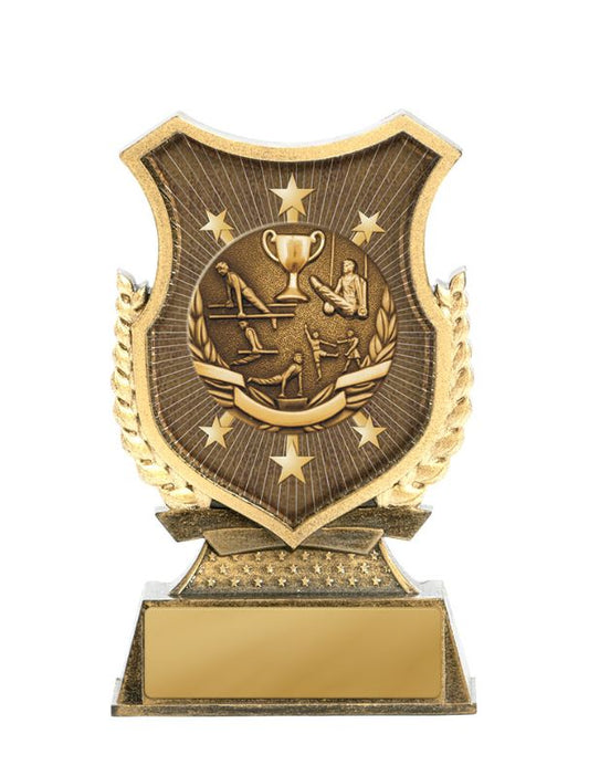 W22-9409 Shield Stand-Gym 15cm