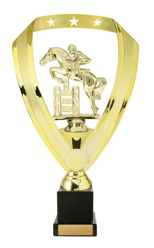 W22-9721 Backstand/Column/Horses 29cm