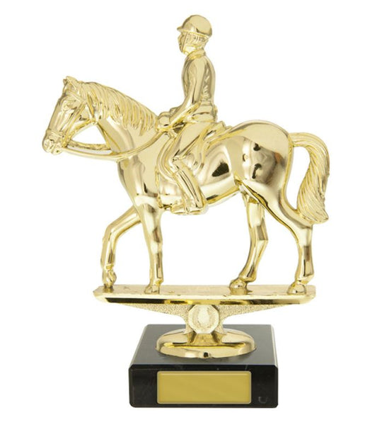W22-9814 Equestrian Fig. on Base 13.5cm