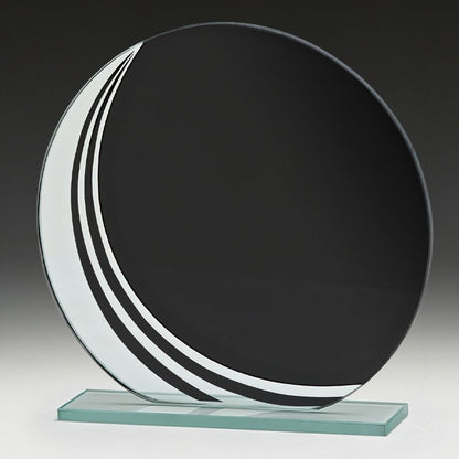 W970A Avalon Black Glass 13.5cm