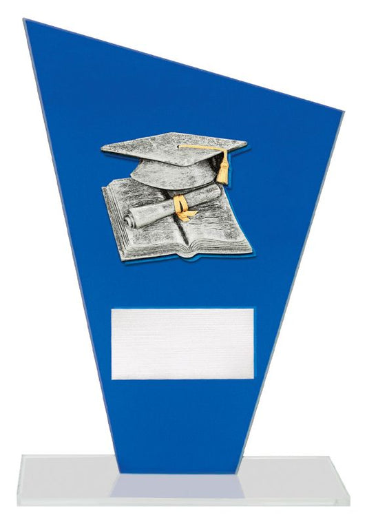 WF305C Cobalt Glass Academic 21cm