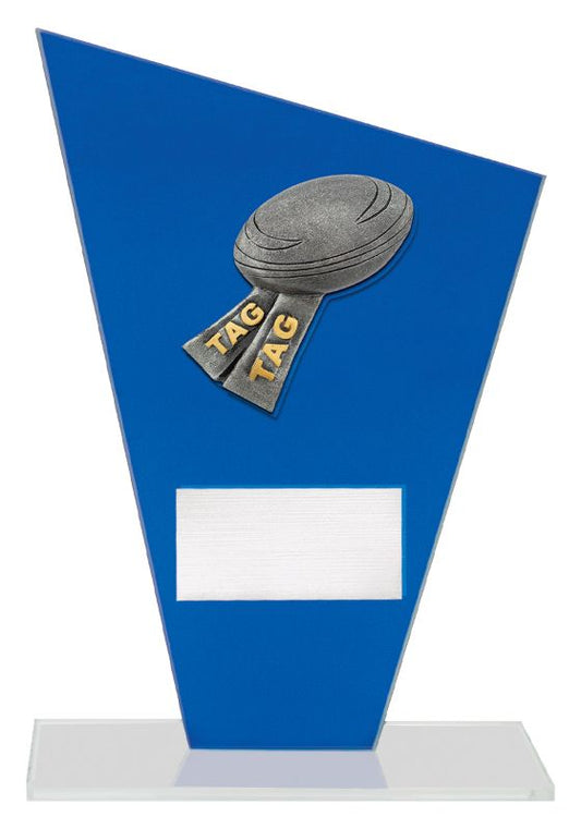 WF343C Cobalt Glass Tag 210mm