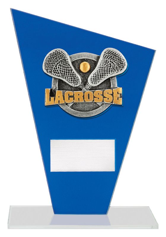 WF363B Cobalt Glass Lacrosse 19cm