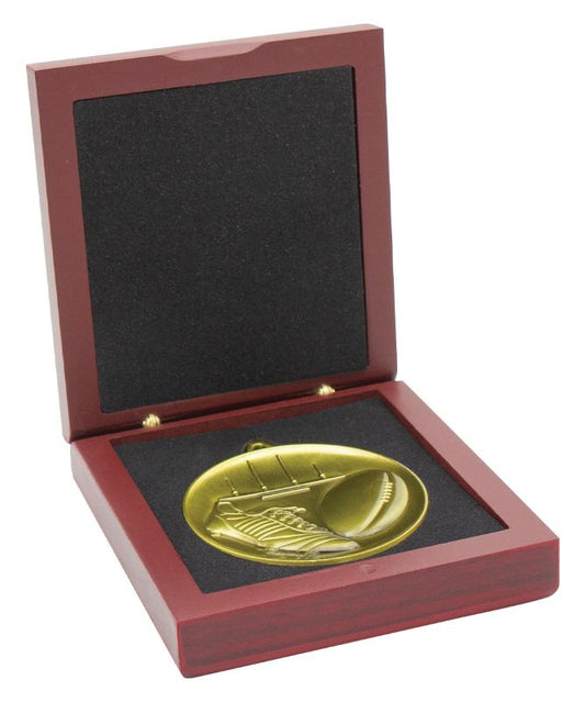 WH60 Premium Timber 60 / 62mm Medal Box 9.3cm