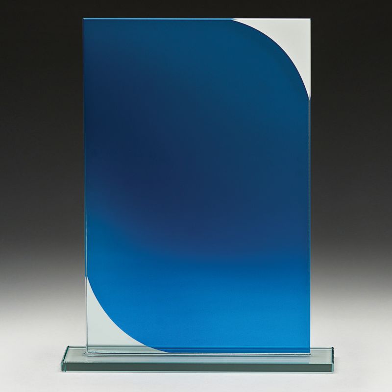 WP123 Colour Fusion Glass - Blue 18.5cm