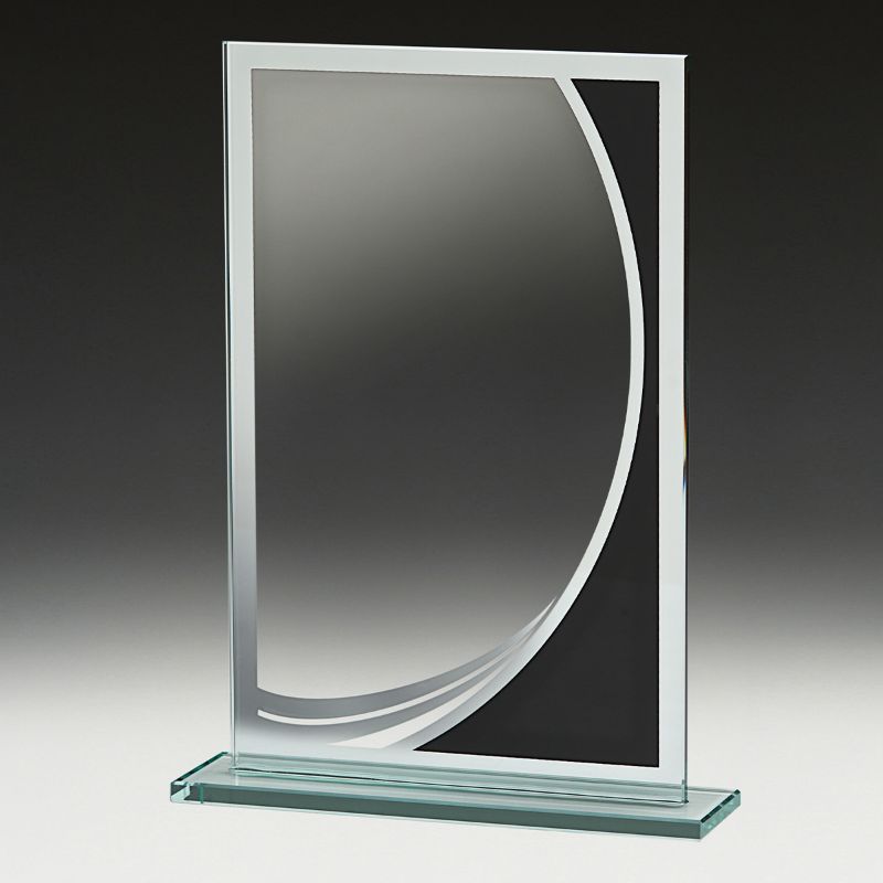 WT137C Mistral Glass Black / Silver 20.5cm