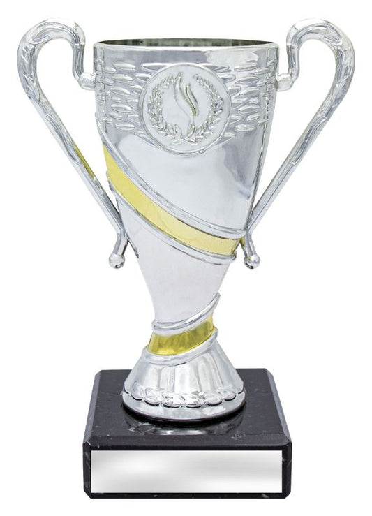 X3019 Silver / Gold Revel Cup 14.5cm