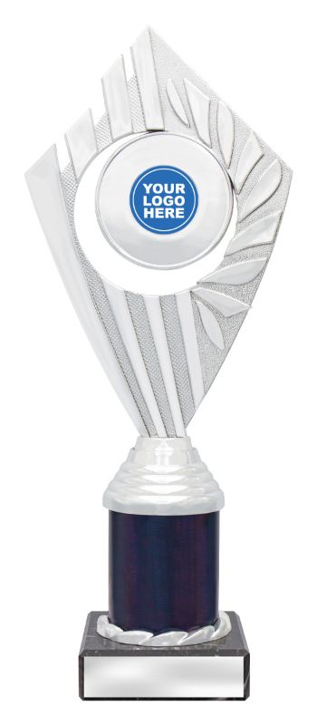 X3080 Flyer Trophies Silver / Black 26cm
