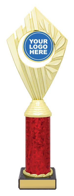 X3112 Flyer Trophies Gold / Red 30.5cm