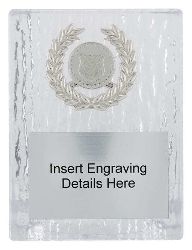 X3126 Acrylic Plaque Stand 11cm