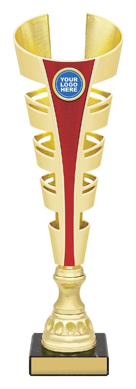 X3134 Gauntlet Trophy Red 34cm