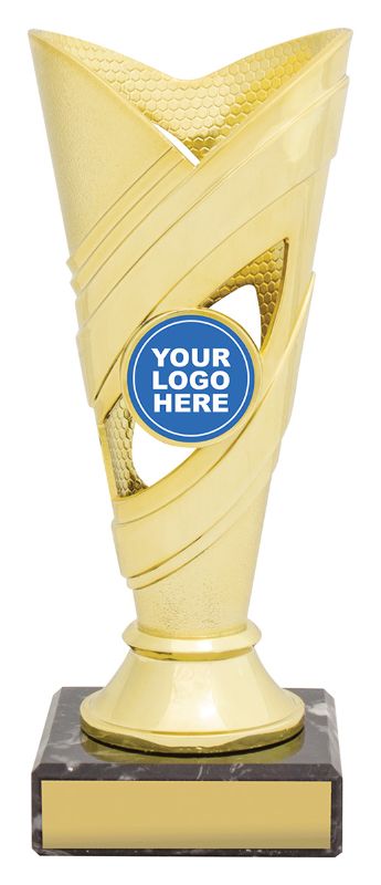 X3247 Curve Cup Gold 17cm
