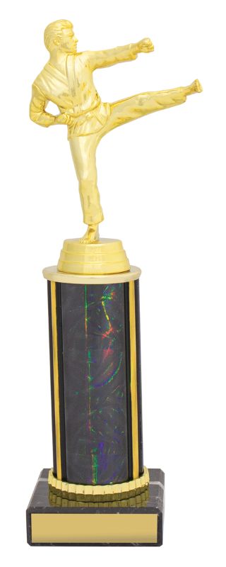X3276 Black Dazzle Martial Arts 25cm