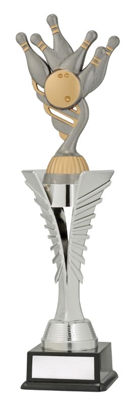 X3344 Silver Tenpin Spear 28cm