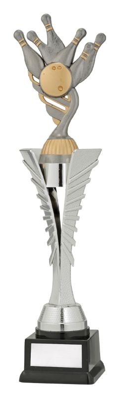 X3345 Silver Tenpin Spear 31cm
