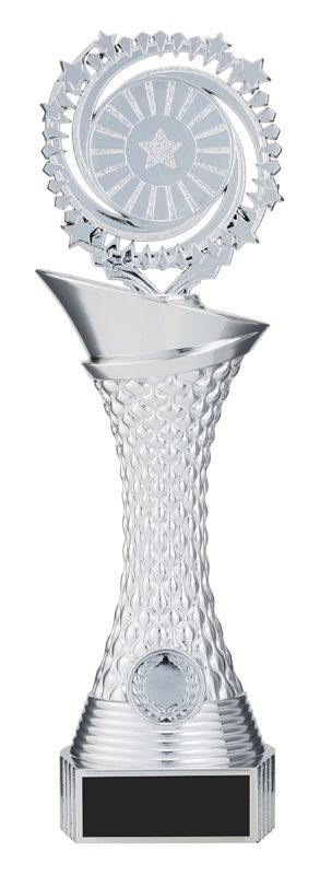 X3486 Vogue Tower Silver 30cm