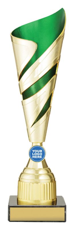 X3503 Cyclone Cup Gold / Green 37cm