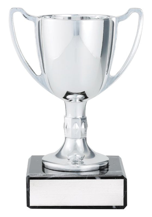 X3654 Silver Cast Cup 11cm