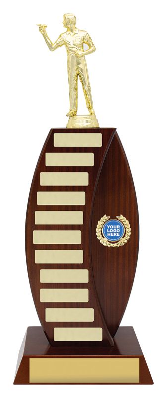 X3864 Curved Timber Perpetual 43cm