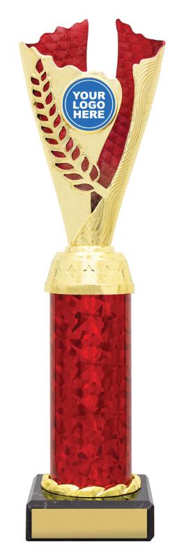 X4168 Achievement Spirit Cups - Gold / Red 28cm