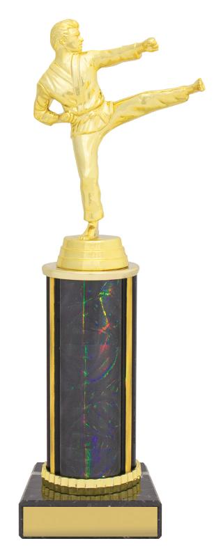X4333 Martial Arts Black Dazzle 25cm