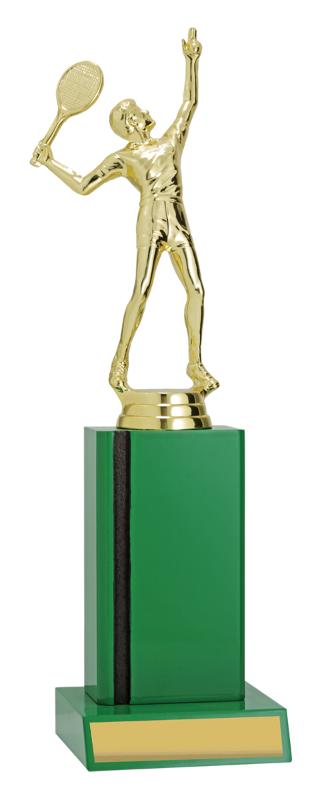 X4442 Tennis Green Timber 27.5cm