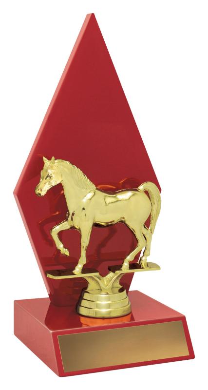 X4454 Horse Red Arrow 25cm