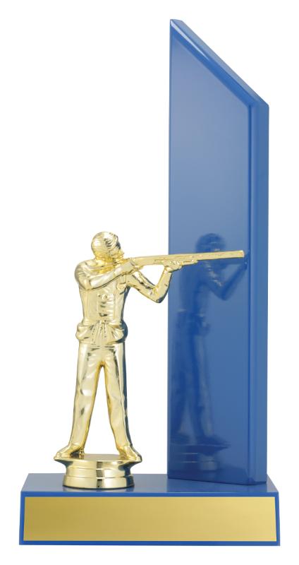 X4465 Shooting Gloss Blue Wing 27cm