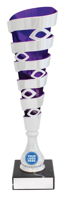 X4552 Purple Mega Spiral 36cm