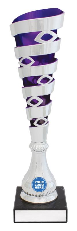 X4553 Purple Mega Spiral 39cm